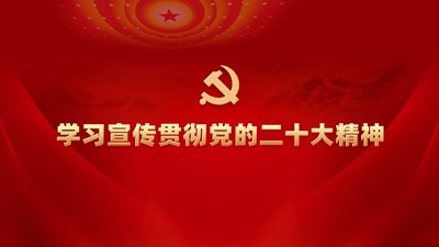 学习宣传贯彻党的二十大精神